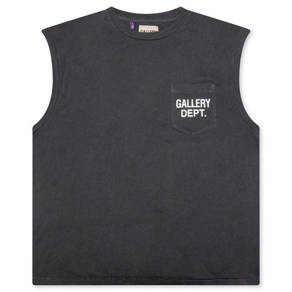 Augi Sleeveless Tee - Vintage Black