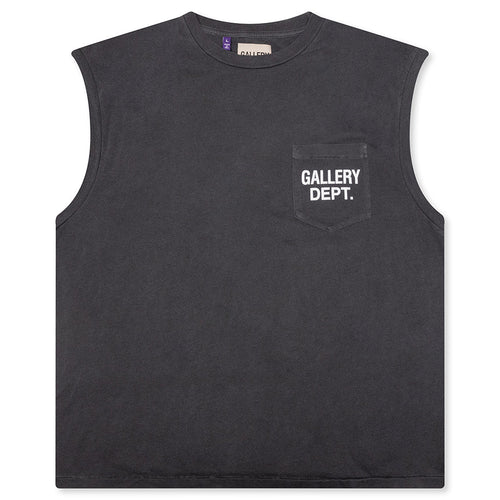 Augi Sleeveless Tee - Vintage Black