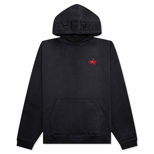 Awake NY x Jordan Fleece Hoodie - Black/Sail/University Red