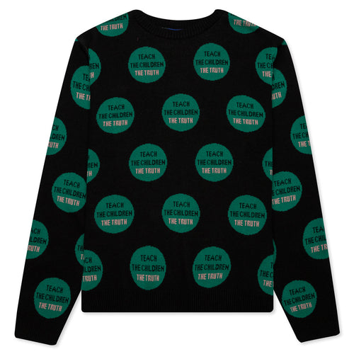 Awake Truth Pullover Sweater - Black
