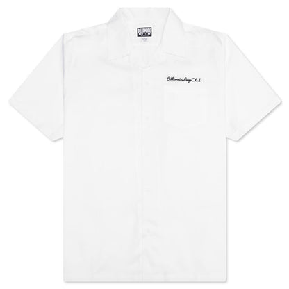 BB Antimatter S/S Woven - White