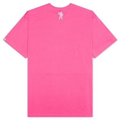 BB Arch S/S Tee - Carmine Rose