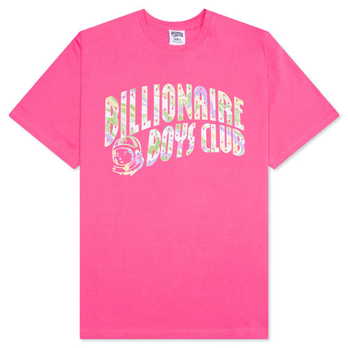 BB Arch S/S Tee - Carmine Rose