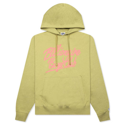 BB Script Hoodie - Leek Green