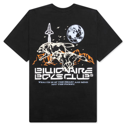 BB Wolves S/S Knit (Oversized Fit) - Black