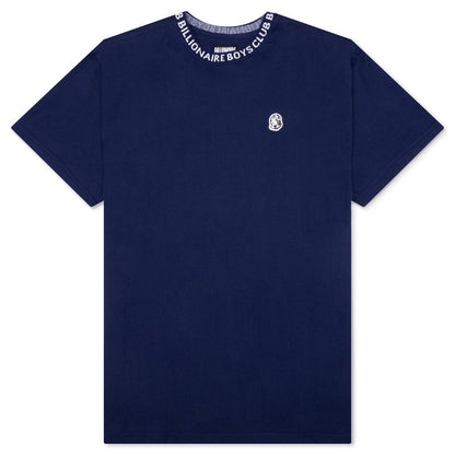 BB Wrapped S/S Knit - Blue Depths