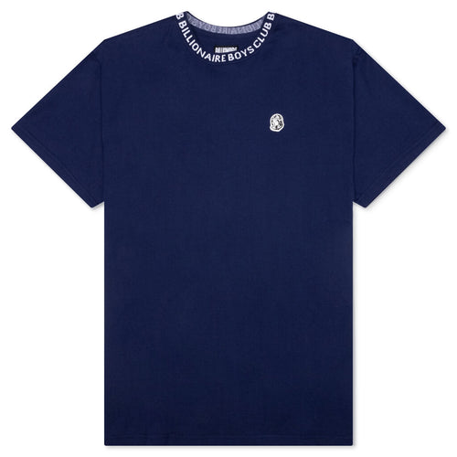 BB Wrapped S/S Knit - Blue Depths