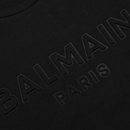 Embossed T-Shirt - Mottled Grey