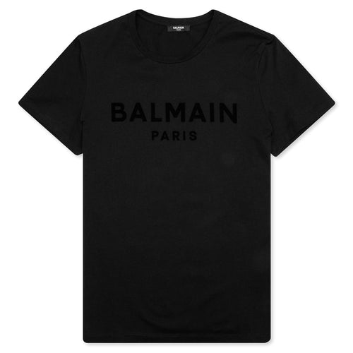 Flock T-Shirt - Black/Black
