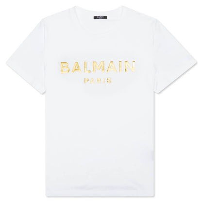 Gold Foil T-Shirt - White