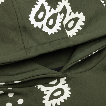 Bandana Hoodie - Olive