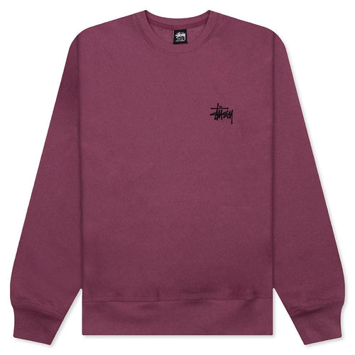 Basic Stussy Crew - Berry