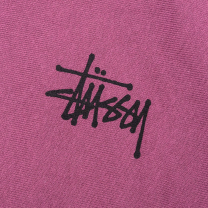 Basic Stussy Hoodie - Berry