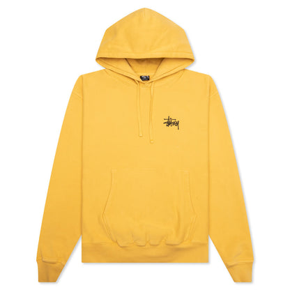 Basic Stussy Pigment Dyed Hoodie - Honey