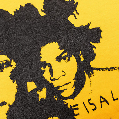 Basquiat Tee - Yellow