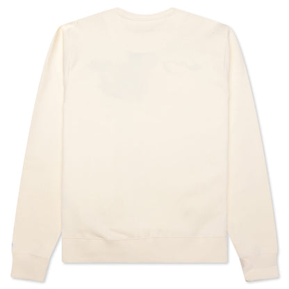 BB Signature Crewneck Sweatshirt - Winter White