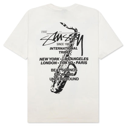 Beat Sounds Pigment Dyed Tee - Natural