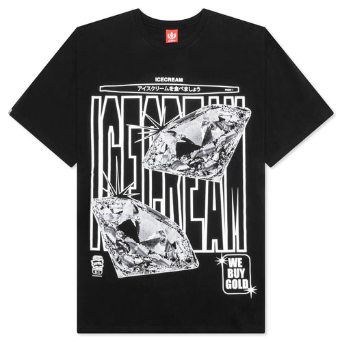 Big Rocks Ss Tee - Black