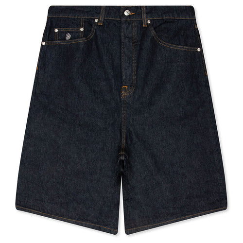Big Ol Denim Shorts- Rinsed Indigo