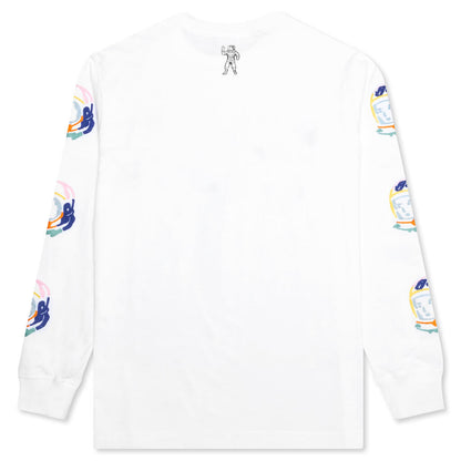 BB Abstract Arch L/S Knit - White