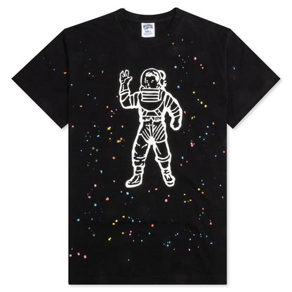 BB Astro Splattered S/S Knit - Black
