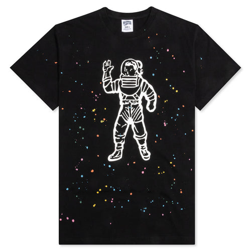 BB Astro Splattered S/S Knit - Black