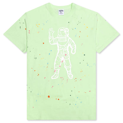 BB Astro Splattered S/S Knit - Patina Green