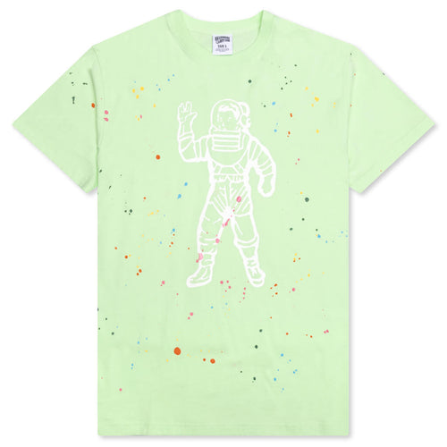 BB Astro Splattered S/S Knit - Patina Green