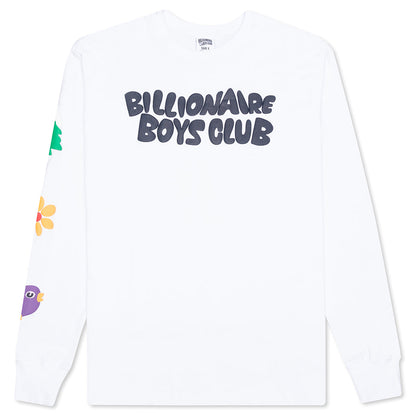 BB Clear Sky L/S Tee - White