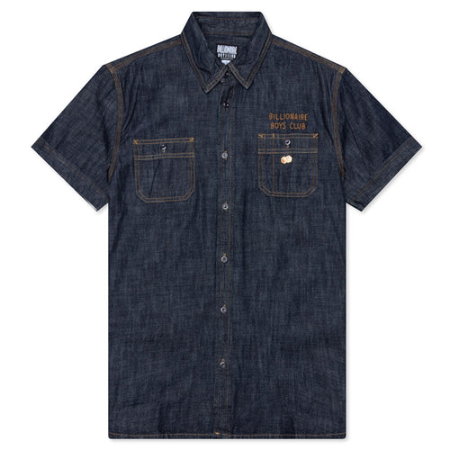BB Club Mind S/S Woven - Indigo