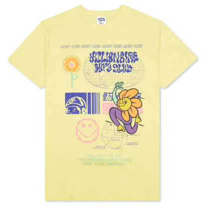 BB Flora S/S Tee - Yellow Iris