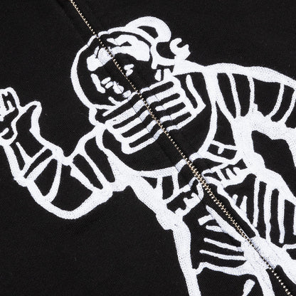 BB Astronaut Zip Hoodie - Black