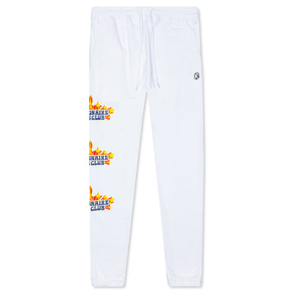 BB Space Race Sweat Pant - White