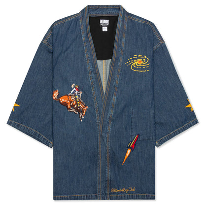 BB Space Rider L/S Kimono - Solar Flare