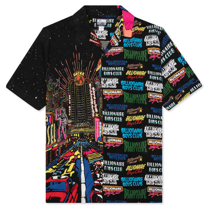 BB Spectacle S/S Woven - Black