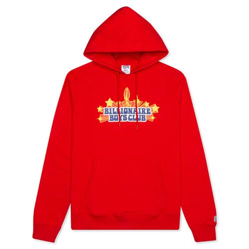BB Starburst Hoodie - High Risk Red