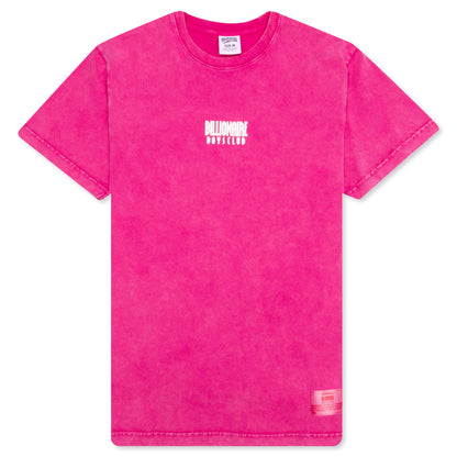 BB Straight Font S/S Knit - Fuschia Purple