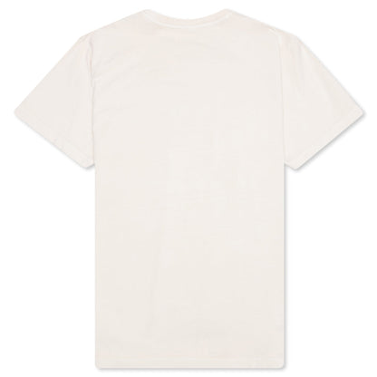BB Straight Font S/S Knit - Whisper White