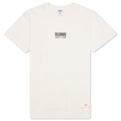 BB Straight Font S/S Knit - Whisper White