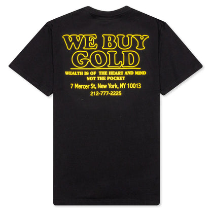 BB We Buy Gold S/S Tee - Black