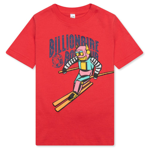 Kids BB Sloped S/S Tee - Hibiscus
