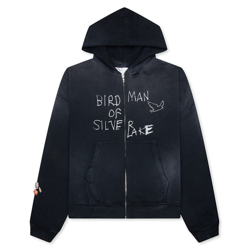 Birdman Of Silver Lake Hooded Sweatshirt - Black
