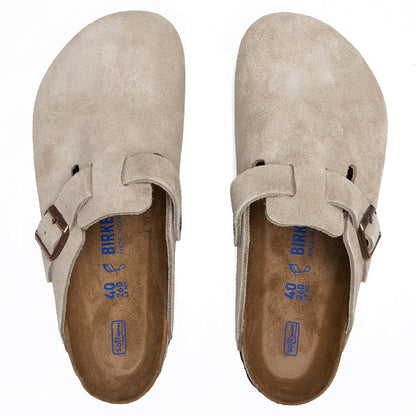 Wide Boston Soft Footbed - Taupe