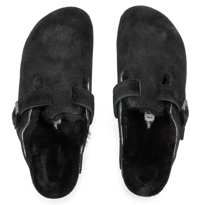 Narrow Boston Shearling - Black
