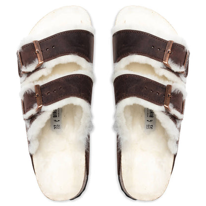 Women's Narrow Arizona Shearling - Habana Oil