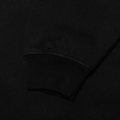 Blob Logo Crew Neck Sweatshirt - Washed Black