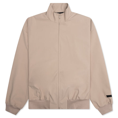 Bonded Nylon Bomber Jacket - Desert Sand