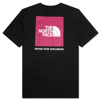 Box Never Stop Exploring S/S Tee - Black/Pink