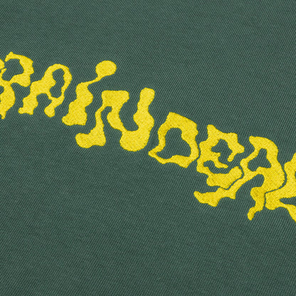 Embroidered L/S Football Shirt - Forest Green