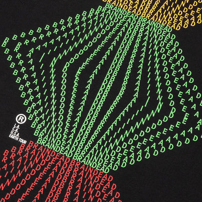 Fractal L/S Crewneck Sweatshirt - Black
